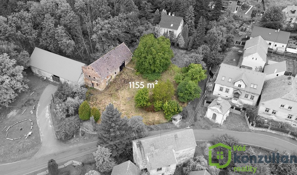 Prodej stavebního pozemku 1 155 m², Třebívlice – náhled fotky 3