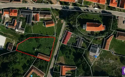 Prodej stavebního pozemku 1 695 m², Senožaty, okres Pelhřimov