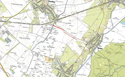 Prodej pole 14 821 m², Týnec, okres Břeclav