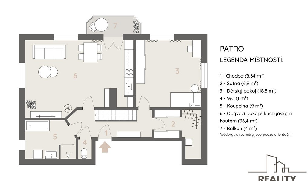 Prodej bytu 4+kk 110 m², Poděbrady – náhled fotky 24