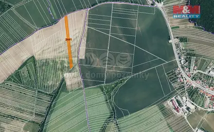 Prodej pole 719 m², Stavěšice, okres Hodonín