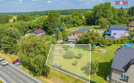 Prodej stavebního pozemku 520 m², Zbůch, okres Plzeň-sever