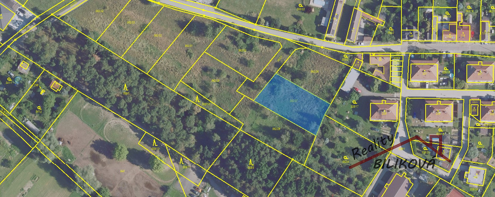 Prodej stavebního pozemku 994 m²