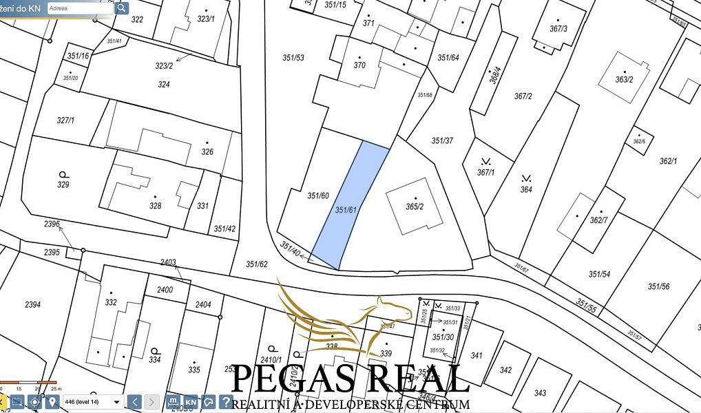 Prodej stavebního pozemku 246 m², Dyjákovičky – náhled fotky 2