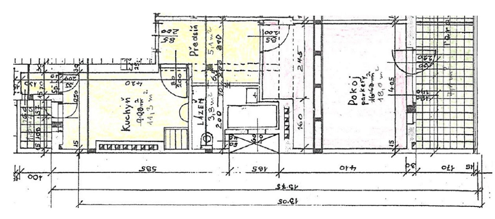 Pronájem bytu 1+1 39 m² — photo 4