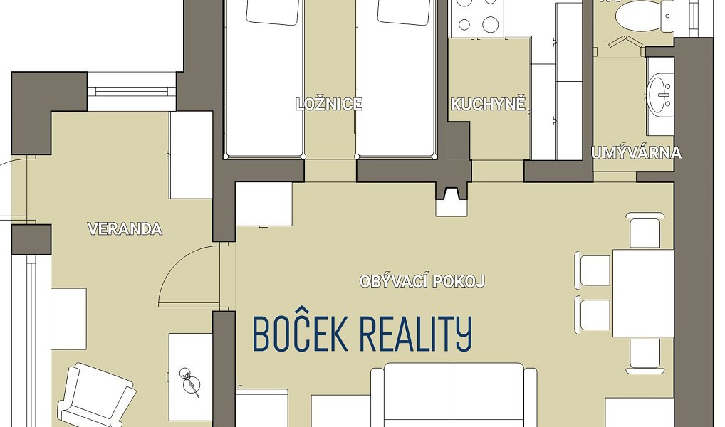 Prodej chaty/chalupy 32 m² s pozemkem 496 m², Nižbor – náhled fotky 5