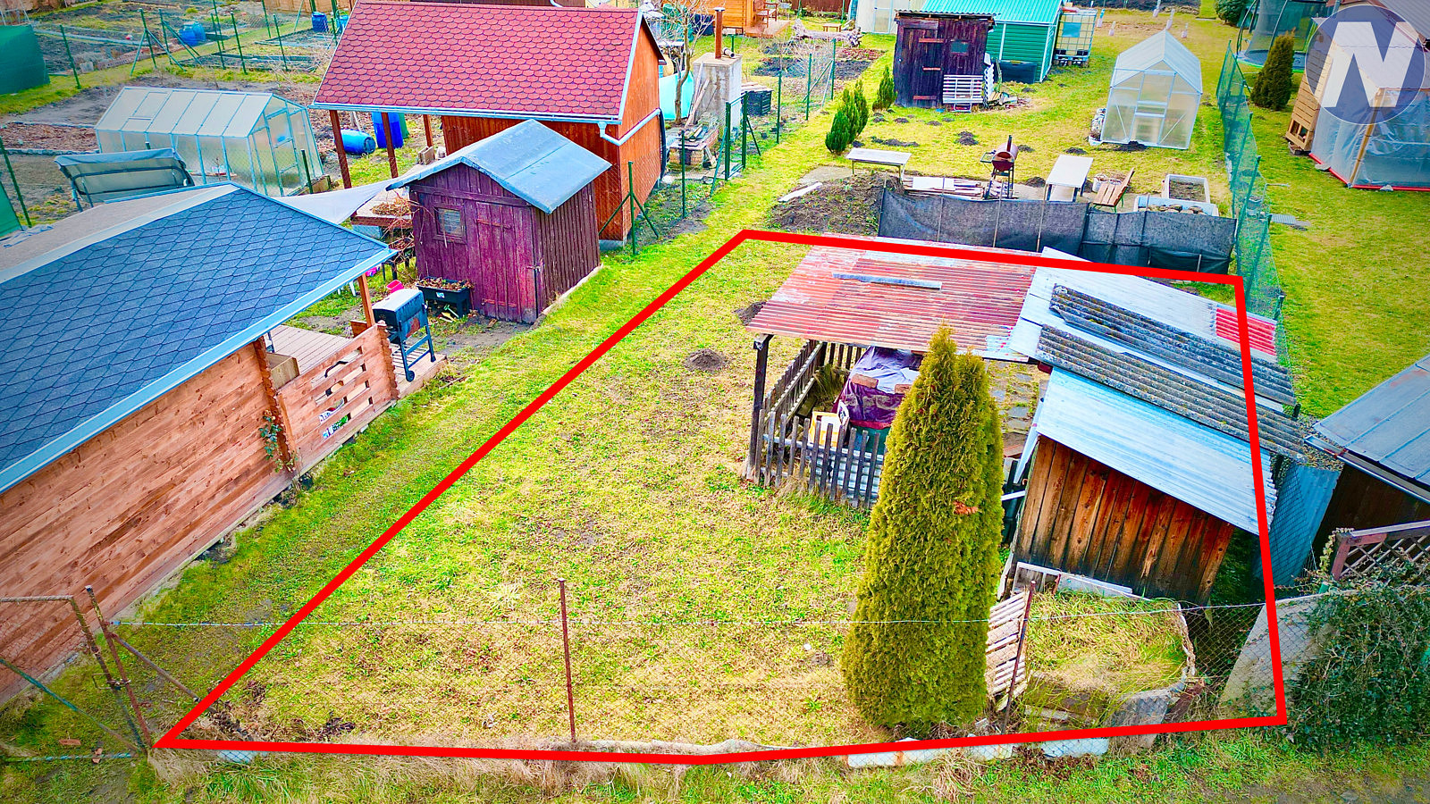Prodej zahrady 100 m²