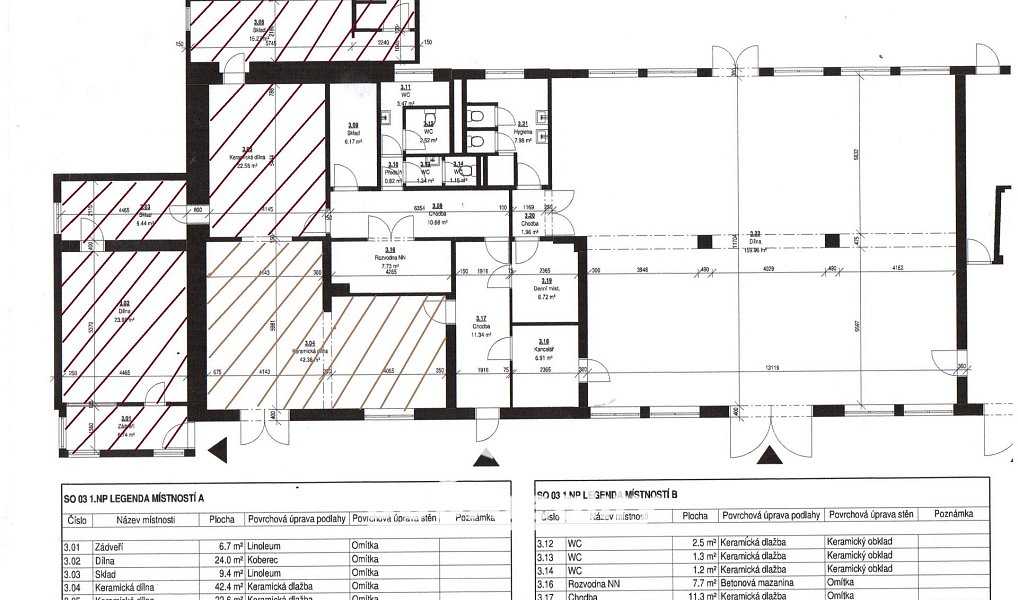 Pronájem výrobních prostor 129 m², Bílovice – náhled fotky 7