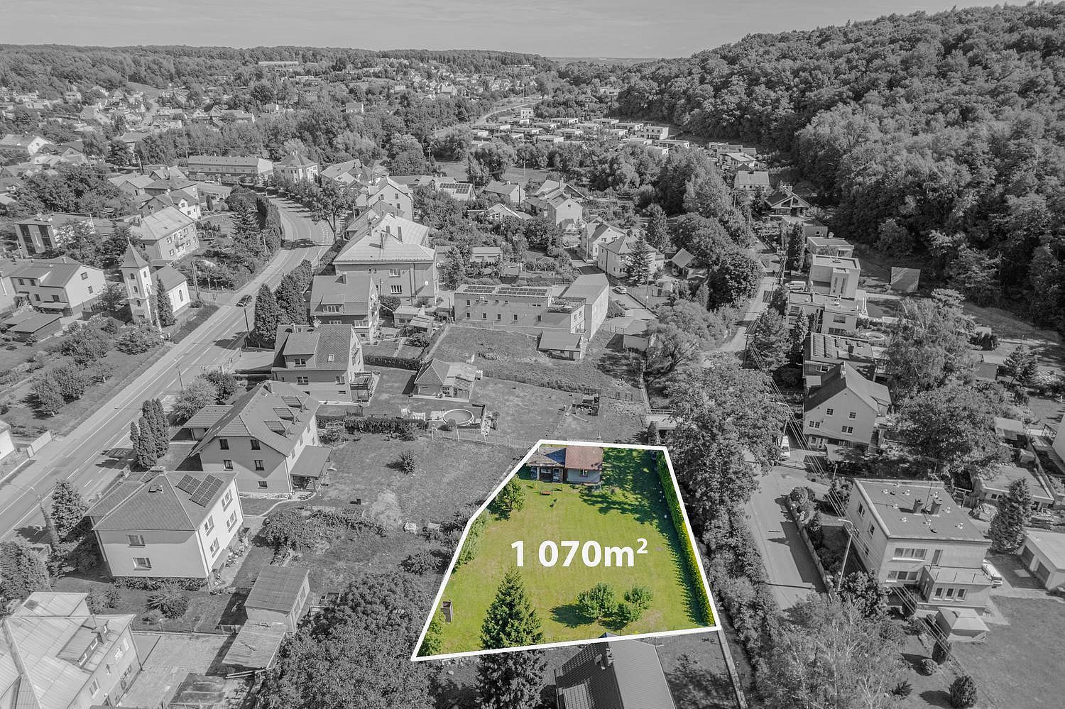 Prodej stavebního pozemku 1 081 m²