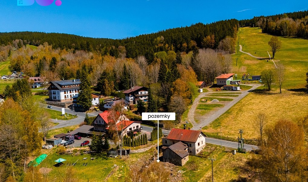 Prodej stavebního pozemku 2 509 m², Železná Ruda – náhled fotky 3