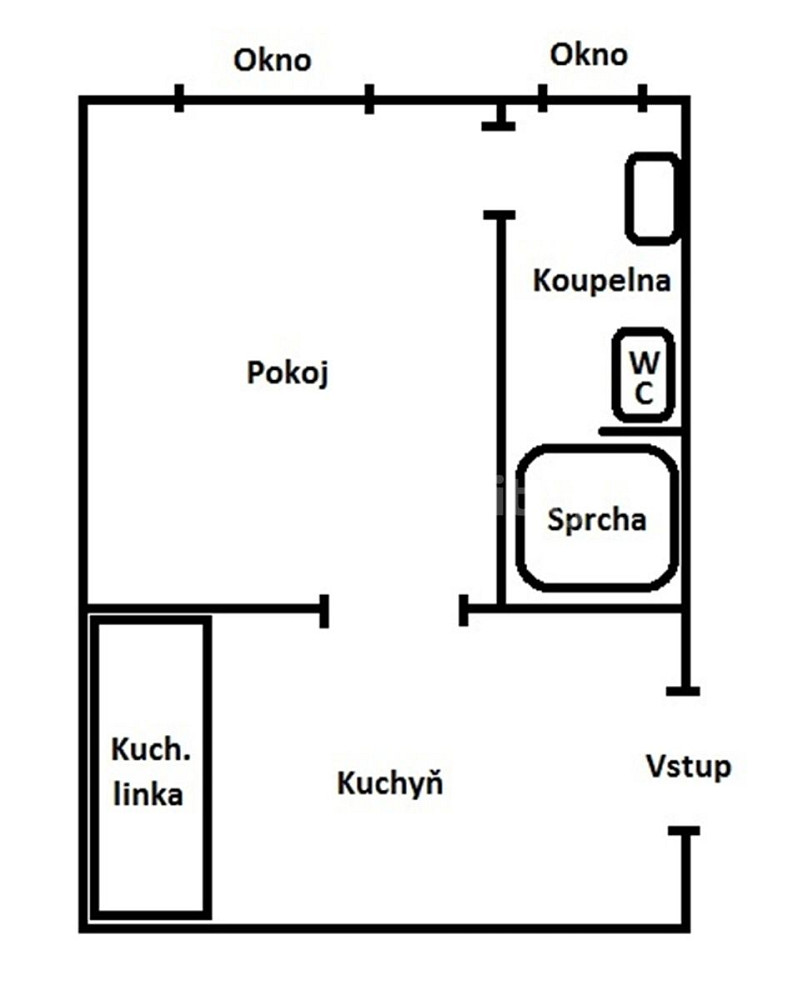 Pronájem bytu 1+1 28 m² — photo 5