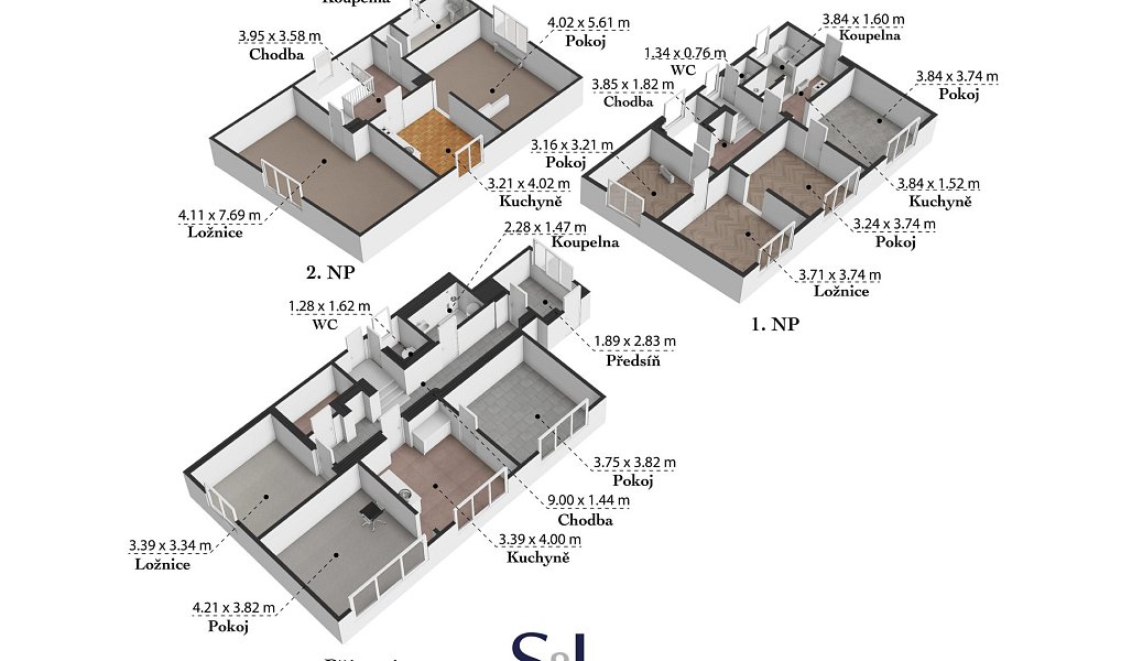 Prodej domu 233 m² s pozemkem 447 m², Dobkovice – náhled fotky 2
