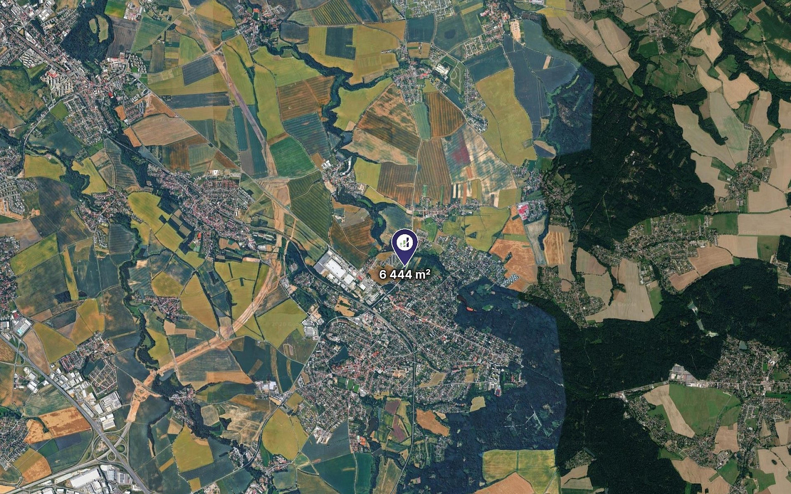 Prodej pole 6 444 m² – fotografie 2