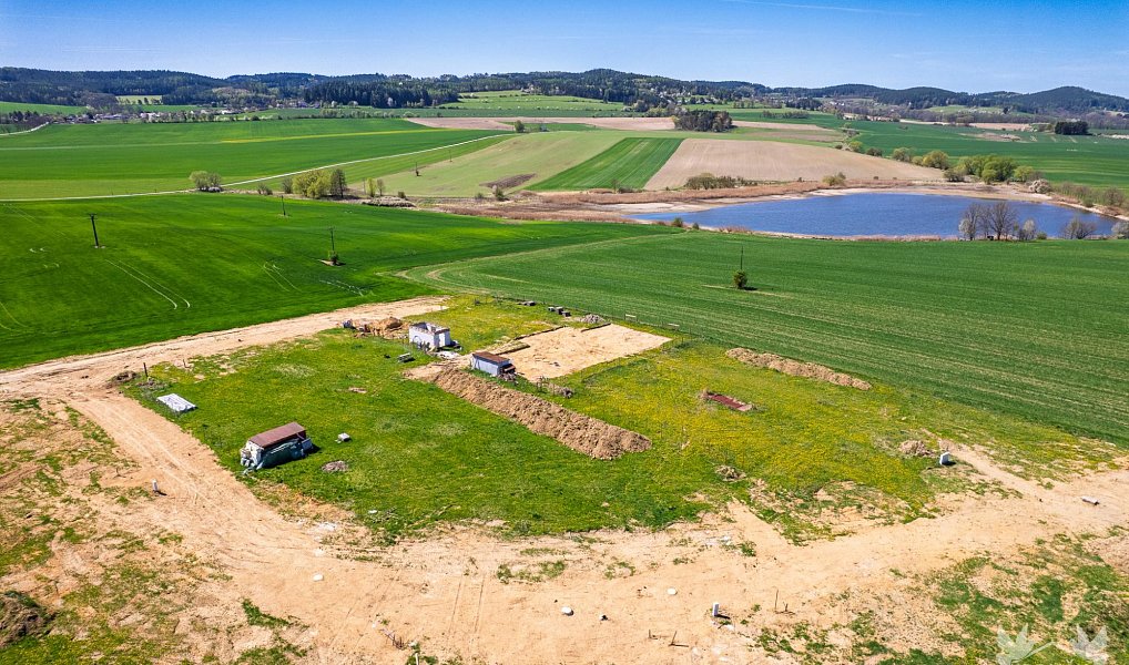 Prodej stavebního pozemku 1 219 m², Pracejovice – náhled fotky 4