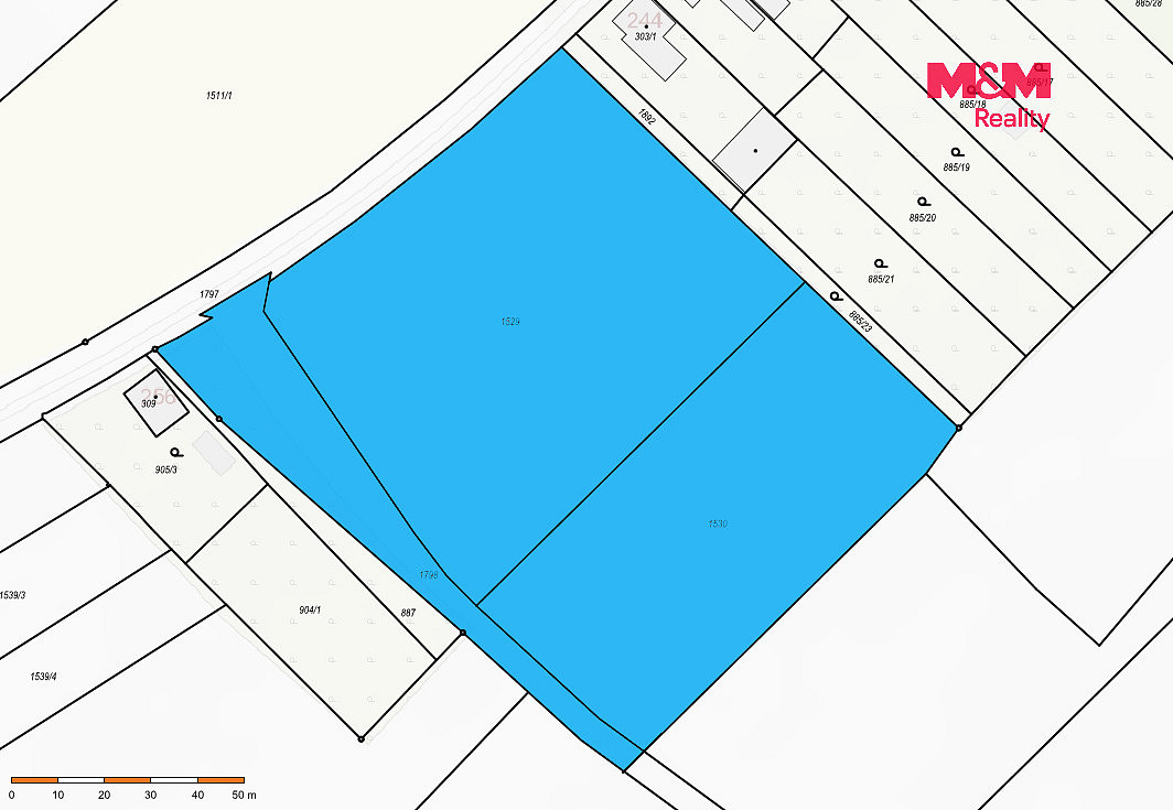 Prodej stavebního pozemku 13 630 m² – fotografie 5