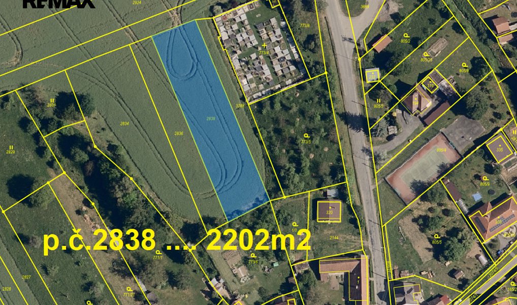 Prodej pole 21 481 m², Lubná – náhled fotky 6