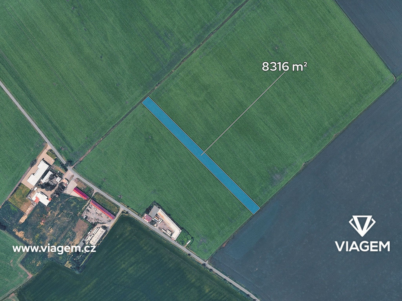 Prodej pole 2 772 m² – fotografie 2