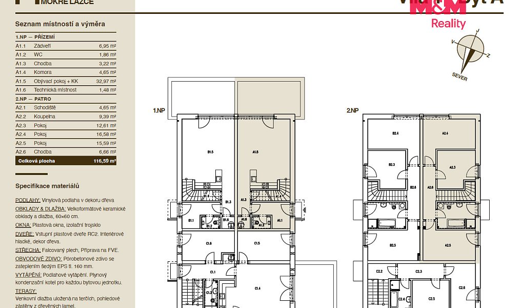 Prodej bytu atypického 117 m², Mokré Lazce – náhled fotky 9