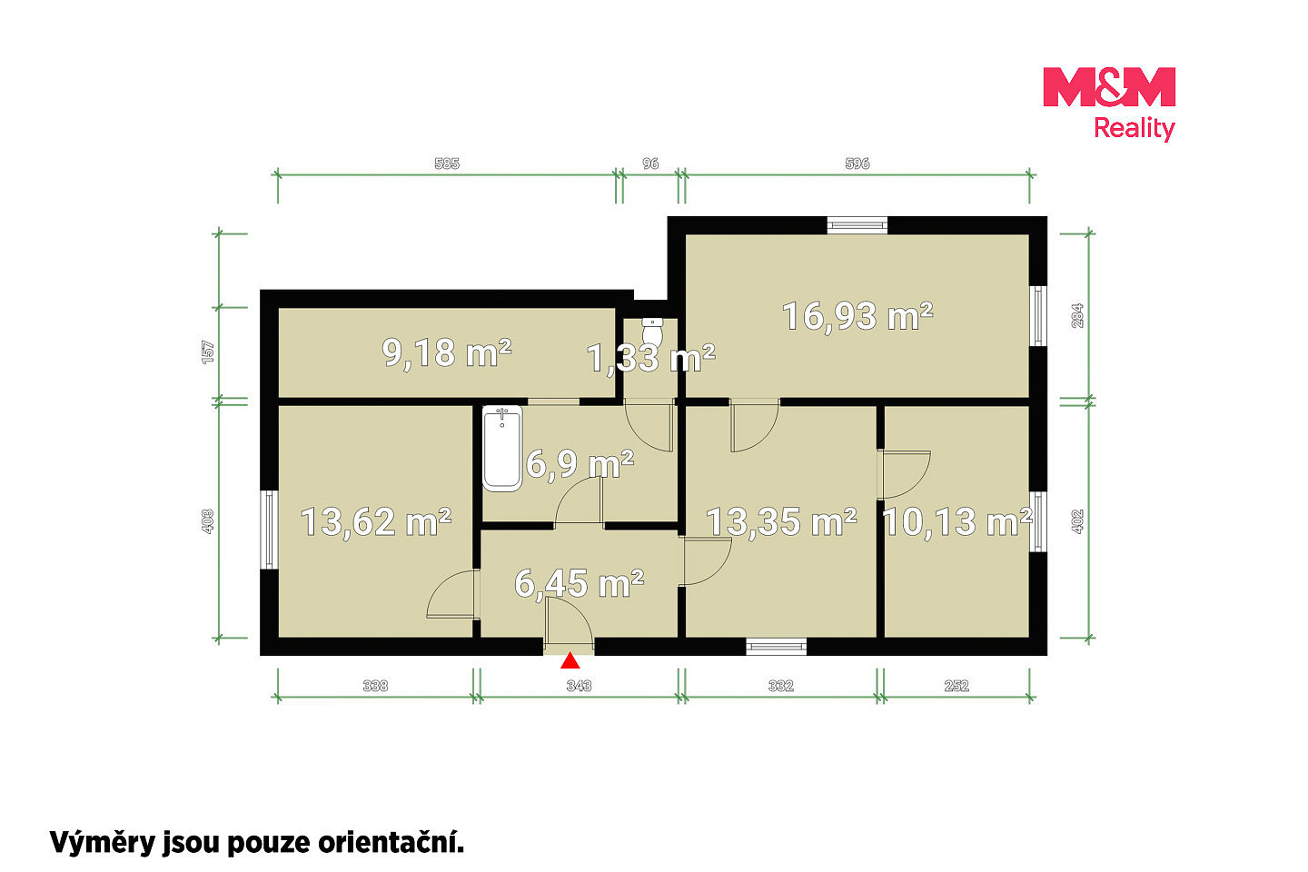 Prodej domu 78 m² s pozemkem 812 m² – fotografie 3