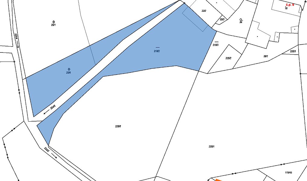 Prodej pozemku 563 m², Modlany – náhled fotky 2
