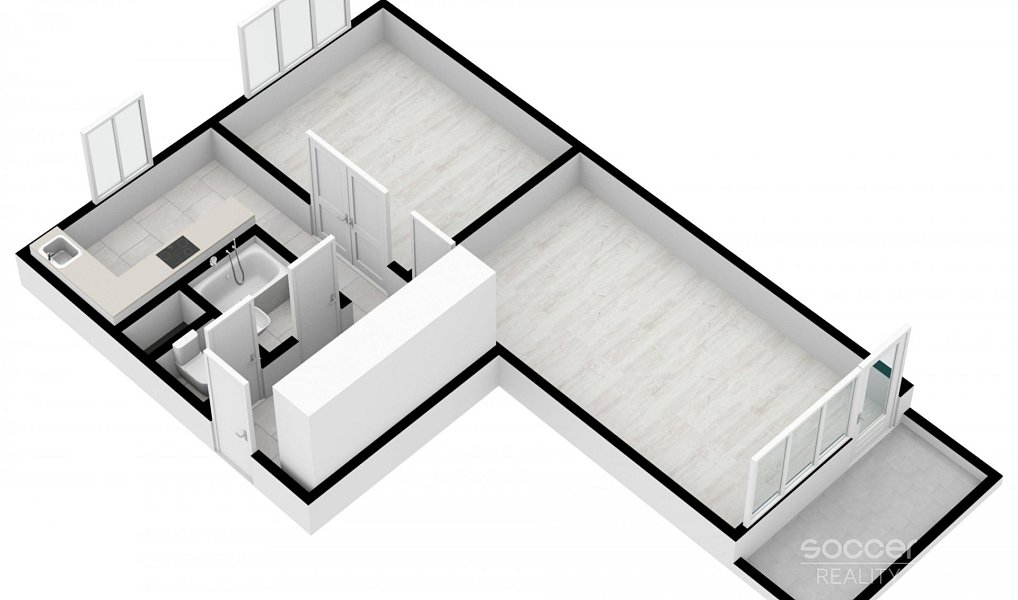 Pronájem bytu 2+1 52 m², Kadaň – náhled fotky 8