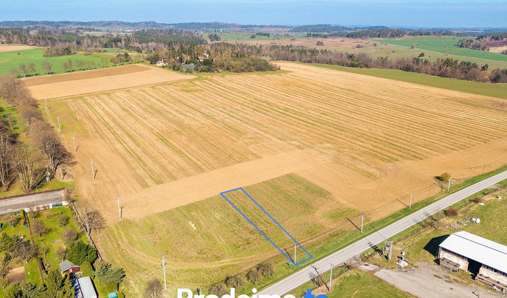 Prodej stavebního pozemku 1 132 m², Budišov – náhled fotky 3