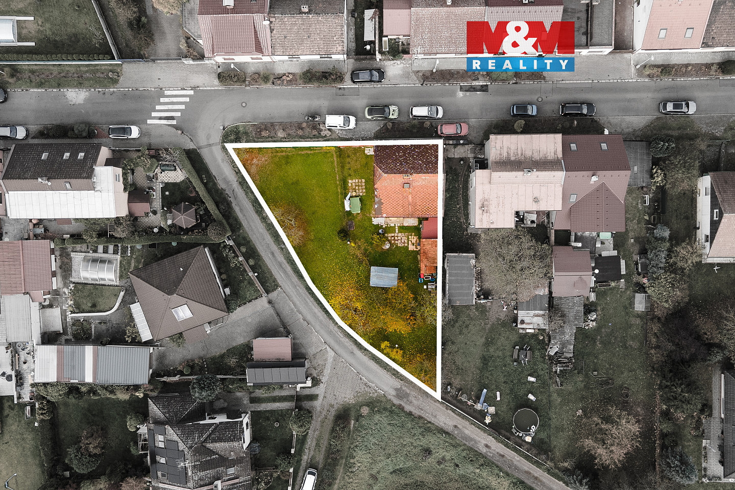 Prodej stavebního pozemku 629 m²
