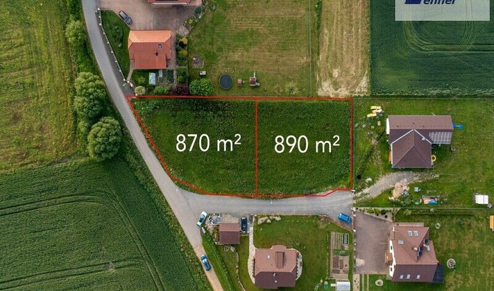 Prodej stavebního pozemku 1 760 m², Klučenice – náhled fotky 2