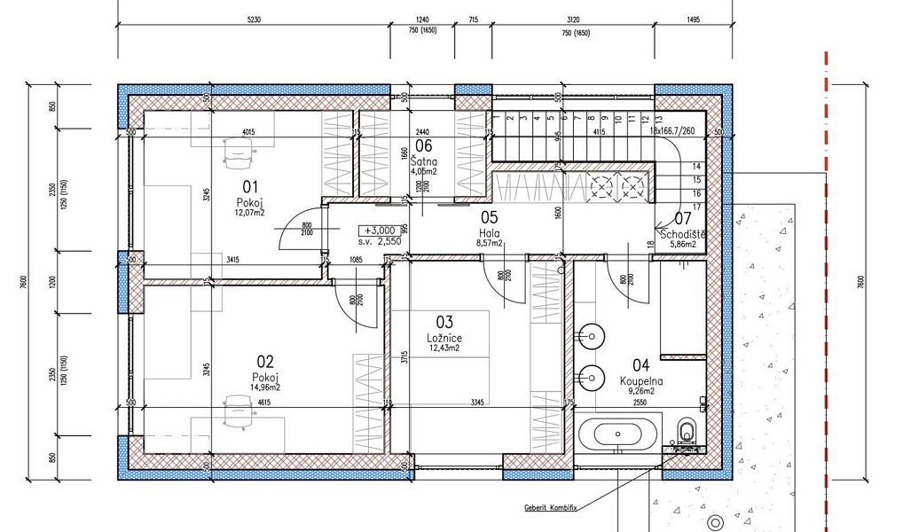 Prodej stavebního pozemku 949 m², Nechanice – náhled fotky 11