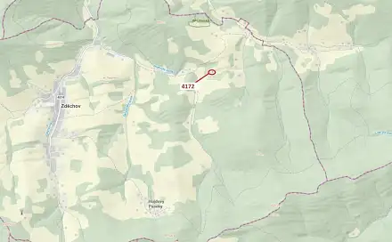 Dražba lesa 216 m², Zděchov