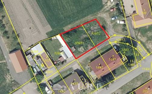 Prodej stavebního pozemku 421 m², Slatina, okres Litoměřice