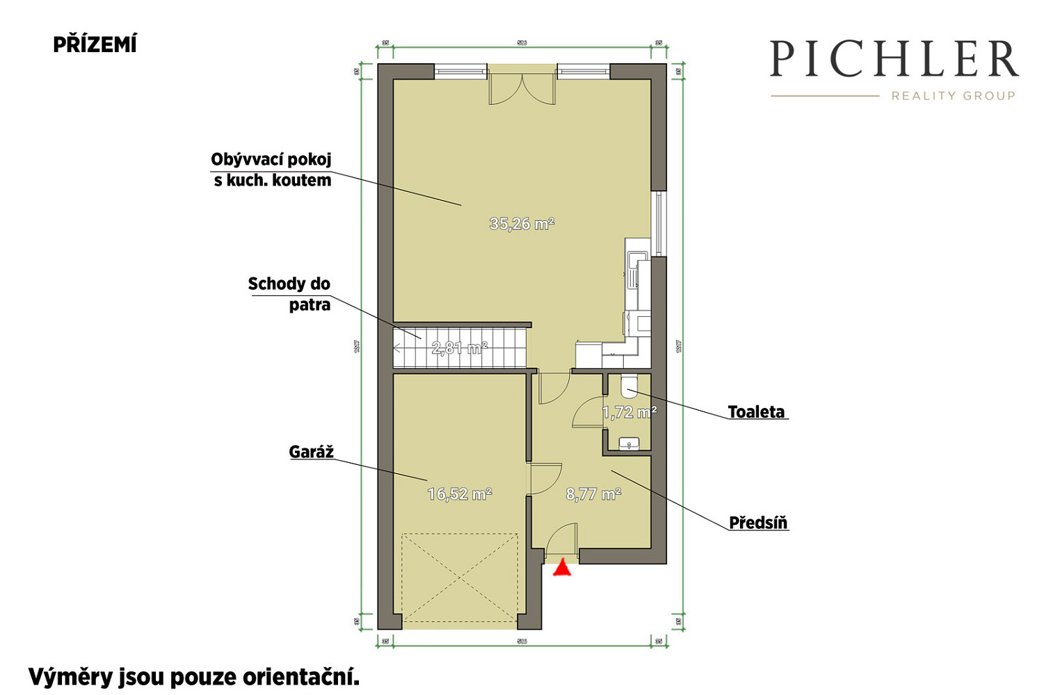 Prodej domu 160 m² s pozemkem 374 m² – pohled 4