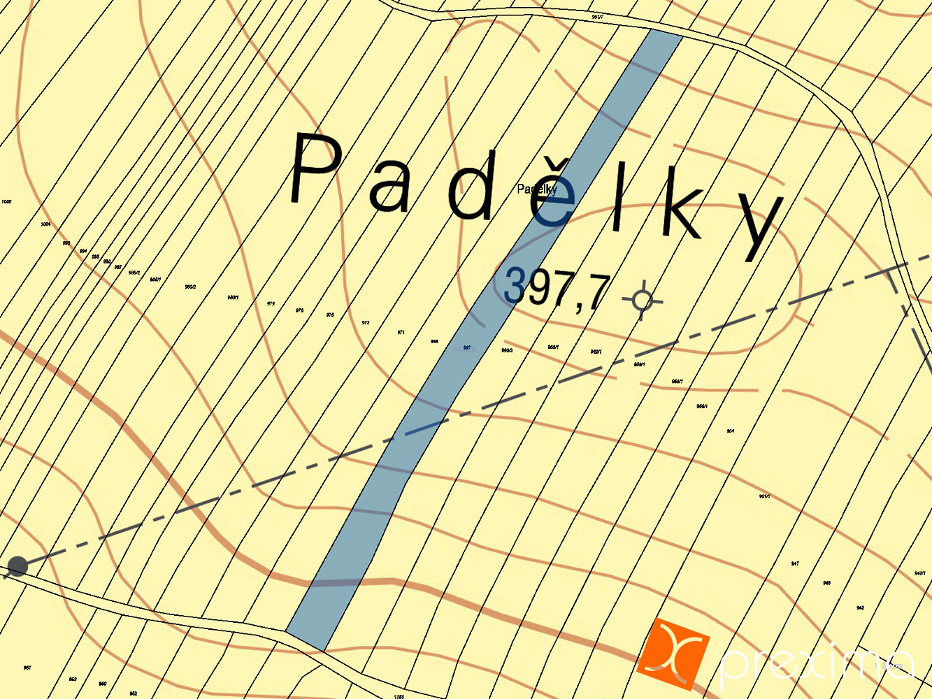 Prodej pole 1 605 m² – fotografie 3