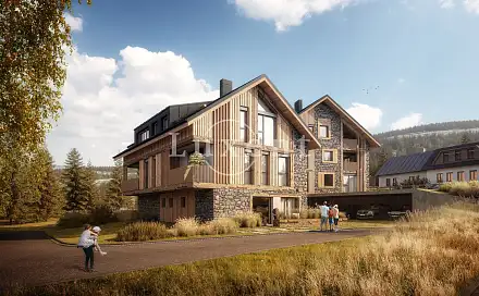 Prodej bytu 2+kk 91 m², Prášily, okres Klatovy