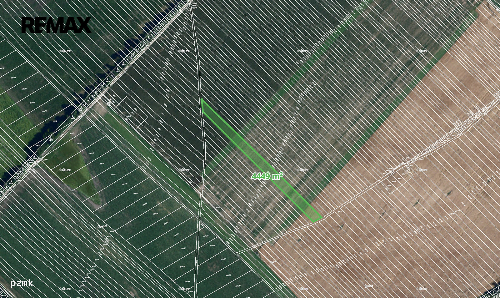 Prodej pole 4 449 m² – fotografie 3