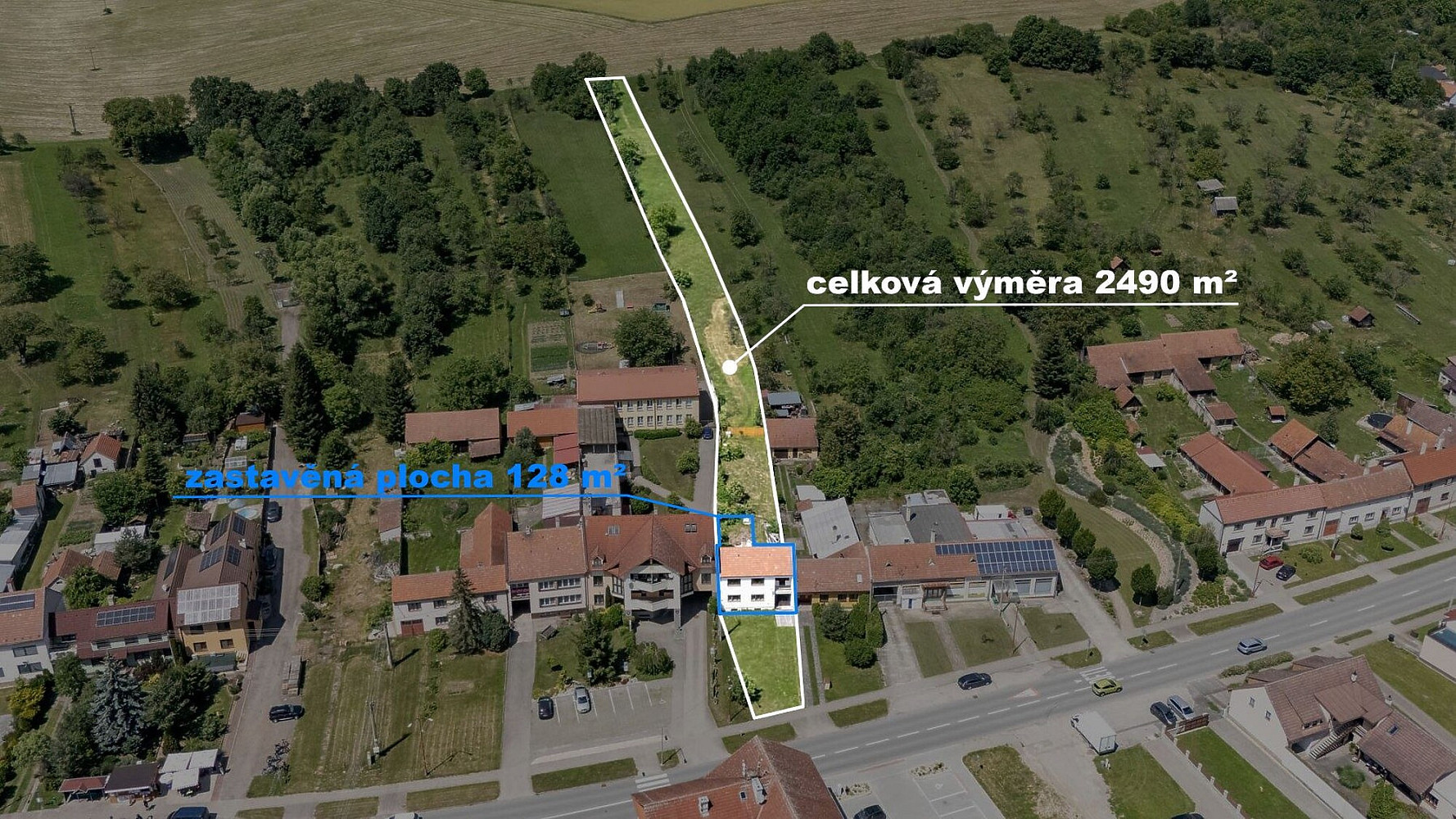 Prodej domu 128 m² s pozemkem 2 490 m² — photo 2