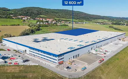 Pronájem skladovacích prostor 12 600 m²