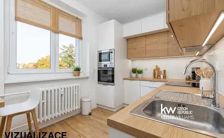 Prodej bytu 2+1 50 m²