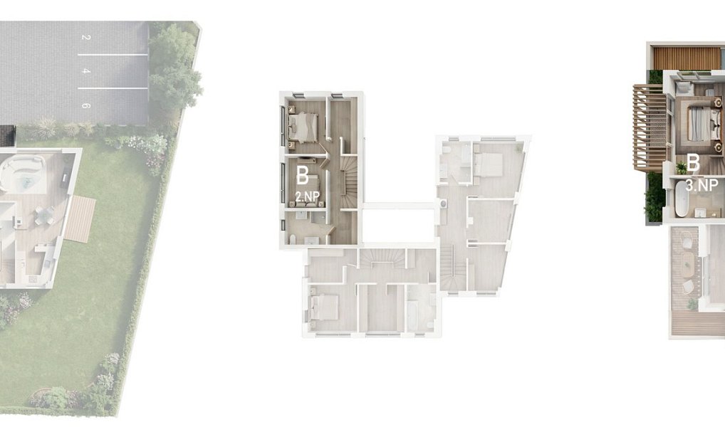 Prodej nájemního domu, činžáku 425 m², Velké Přílepy – náhled fotky 17