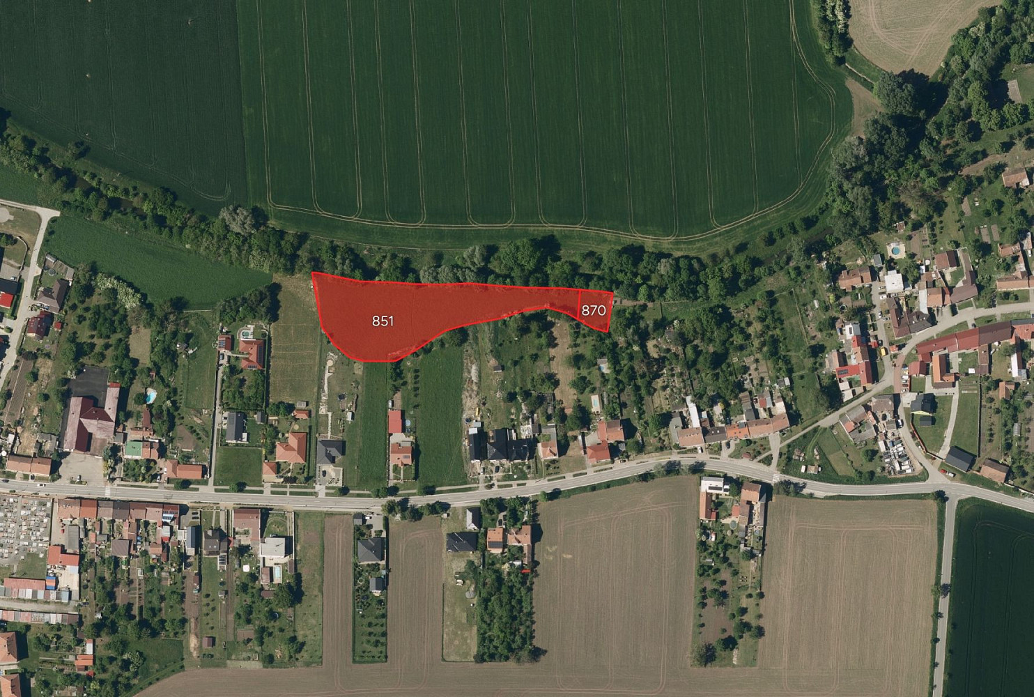 Prodej pole 8 787 m²