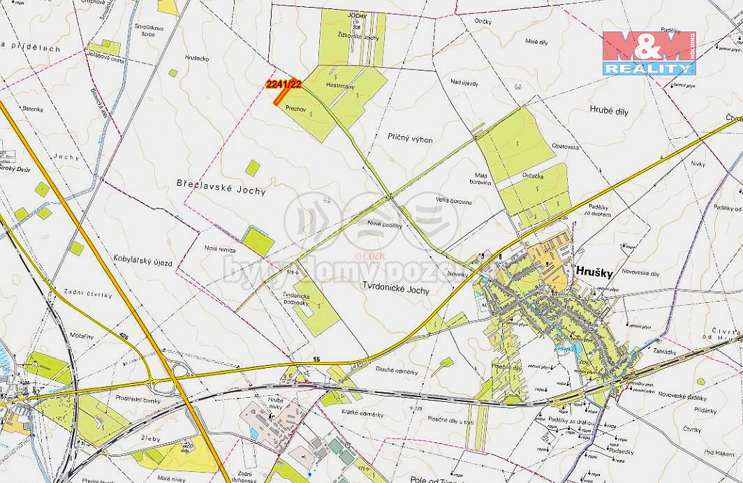 Prodej pole 612 m² – fotografie 2