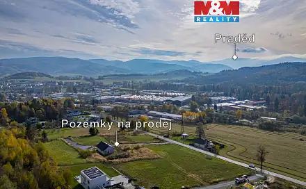 Prodej stavebního pozemku 1 161 m², Jeseník