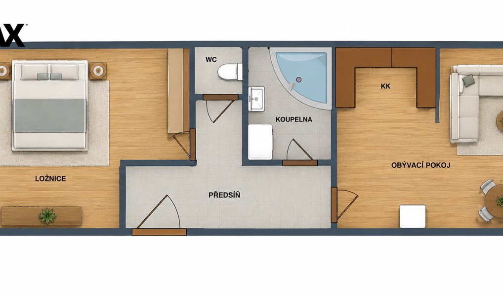 Pronájem bytu 2+kk 68 m², Praha – náhled fotky 13