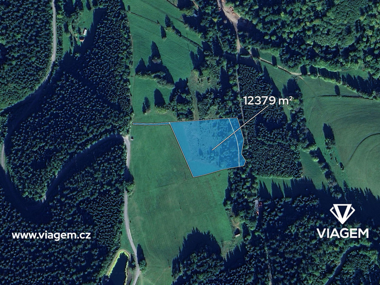 Prodej pole 12 270 m² – fotografie 2