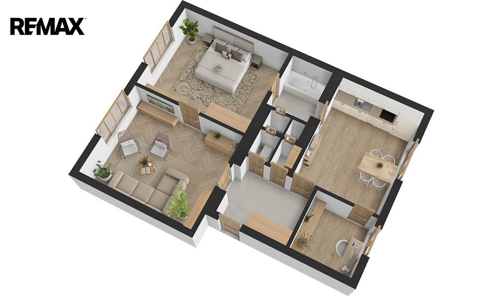 Pronájem bytu 3+kk 78 m², Hradec Králové – náhled fotky 2