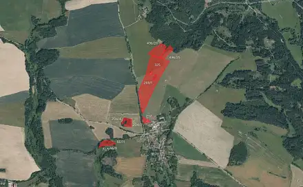 Prodej pole 104 443 m², Planá - Otín, okres Tachov