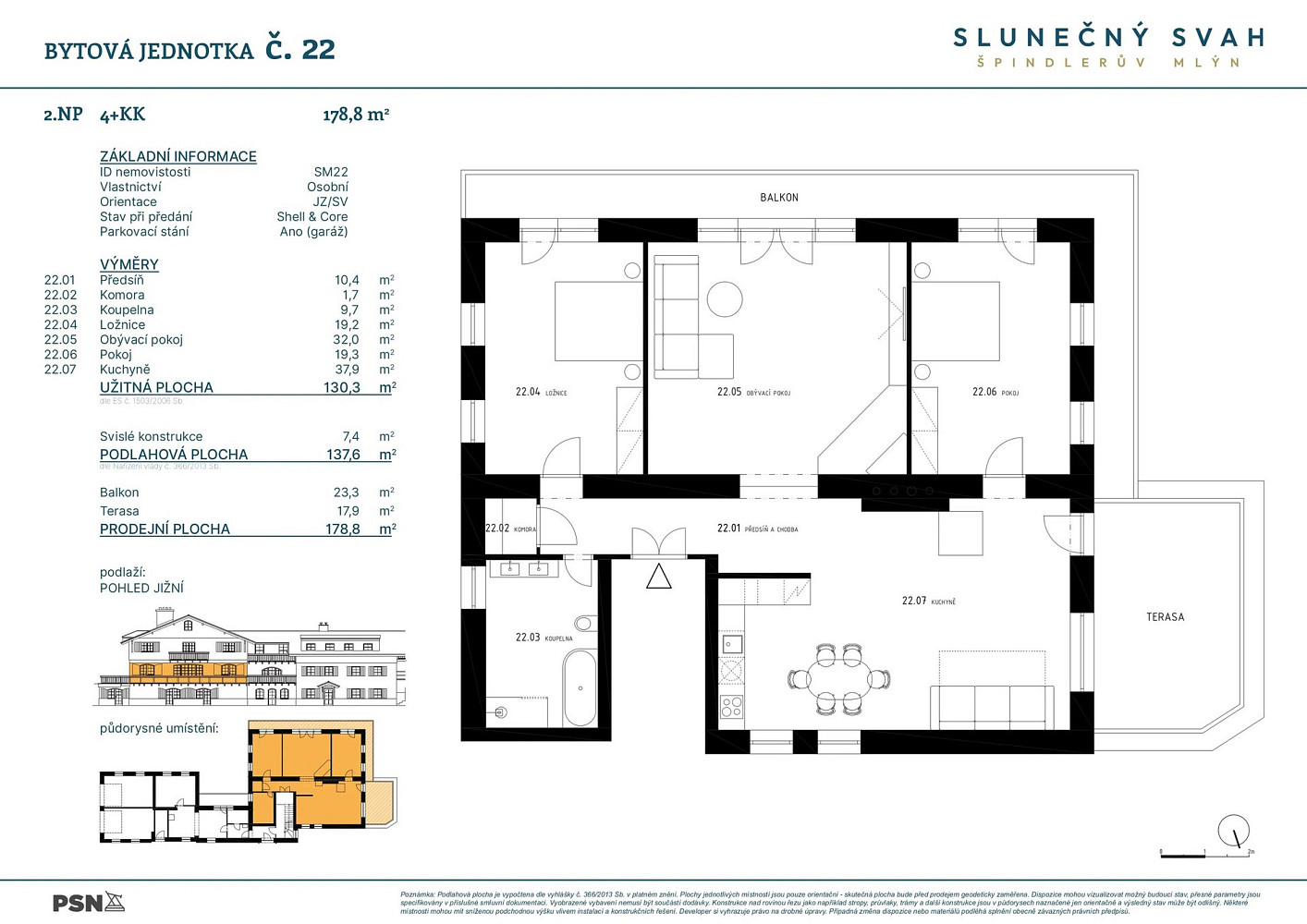 Prodej bytu 4+kk 130 m² — photo 2