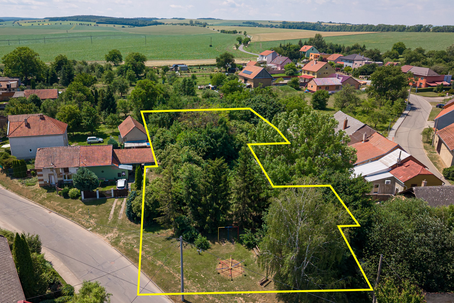 Prodej stavebního pozemku 2 463 m² – pohled 6