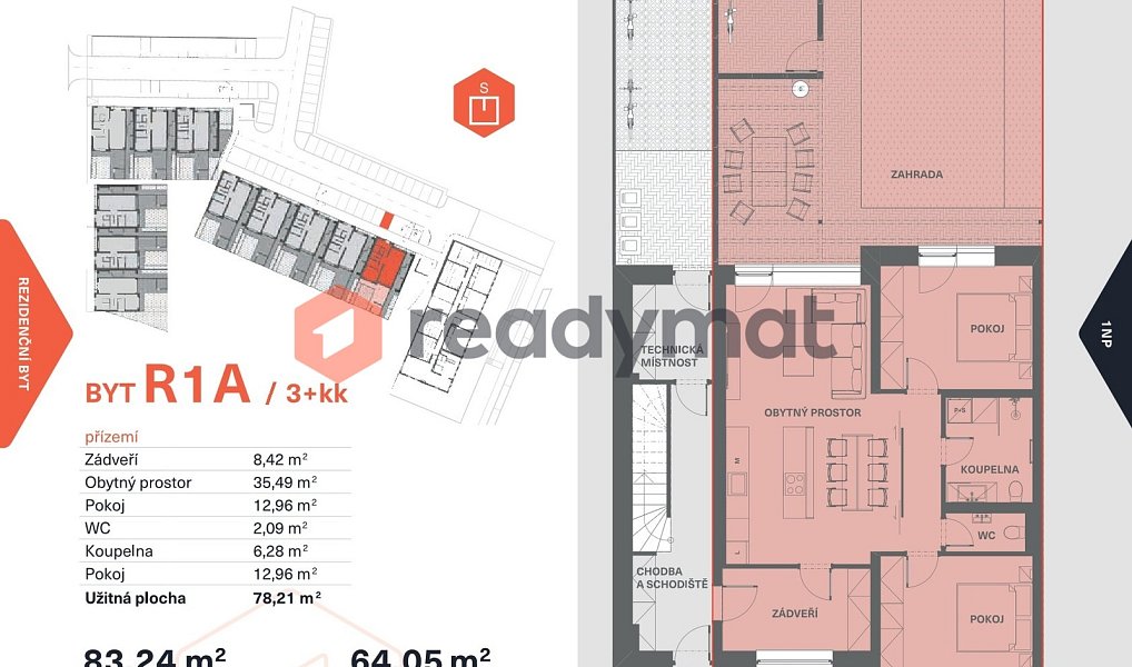 Prodej bytu 3+kk 78 m², Břeclav – náhled fotky 5