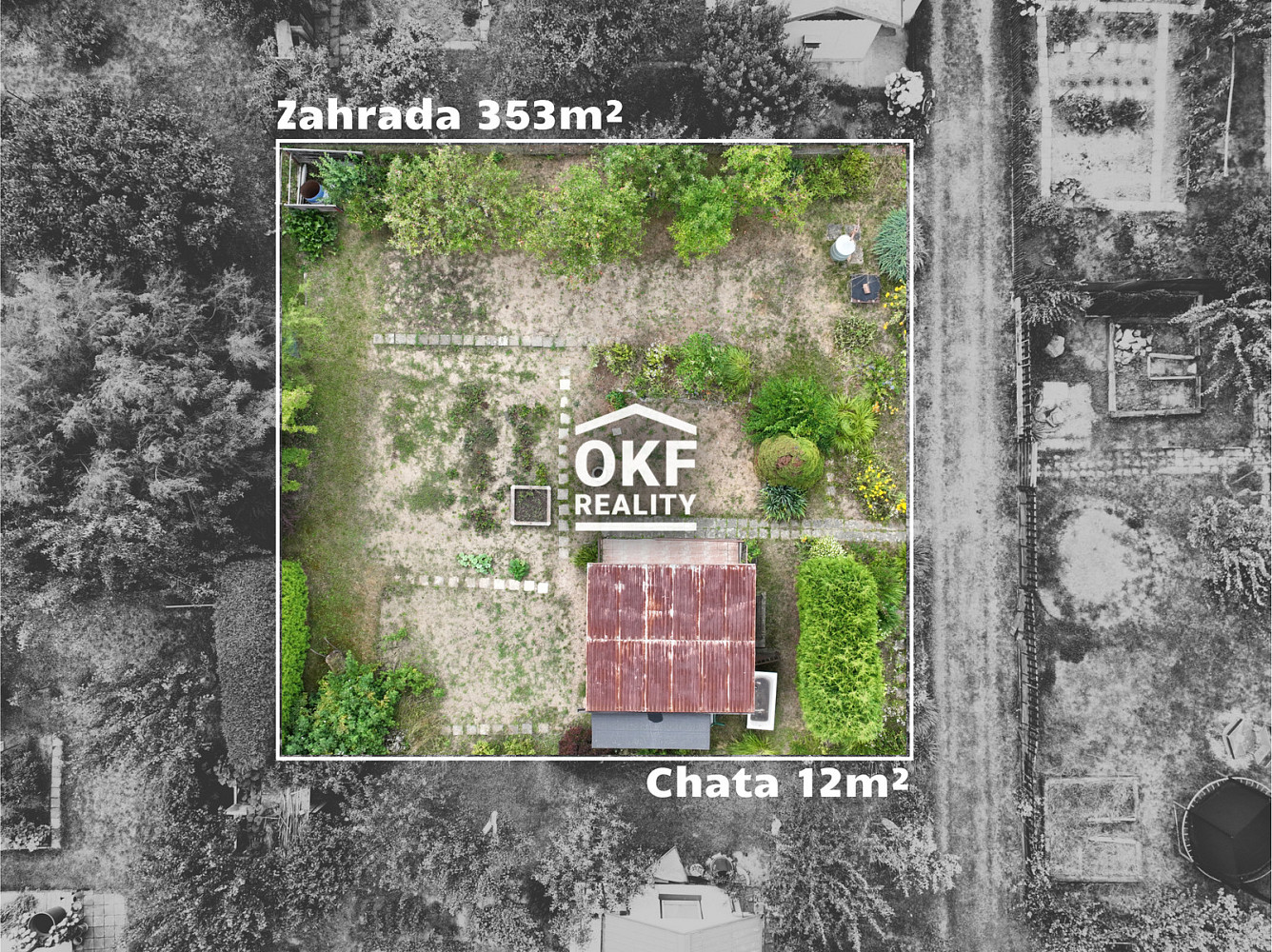 Prodej chaty/chalupy 12 m² s pozemkem 353 m²